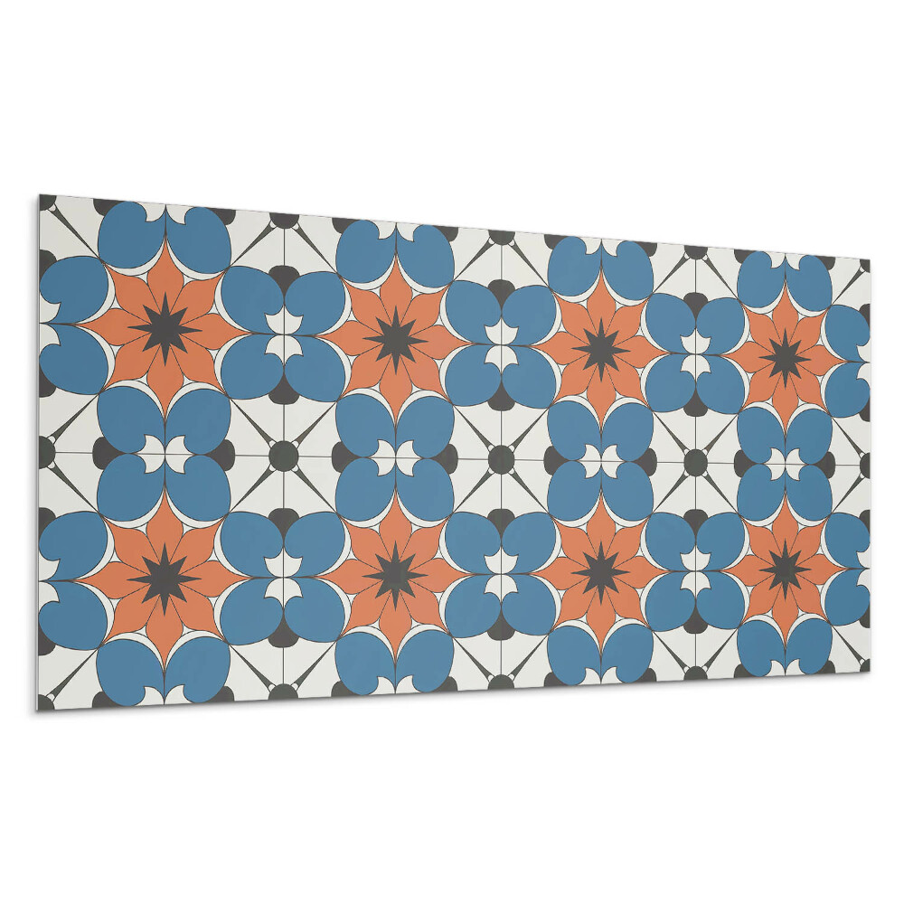 Stenový panel Kvetinový vzor na pozadí