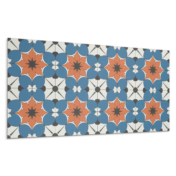 Stenový panel Kvetinový vzor na pozadí