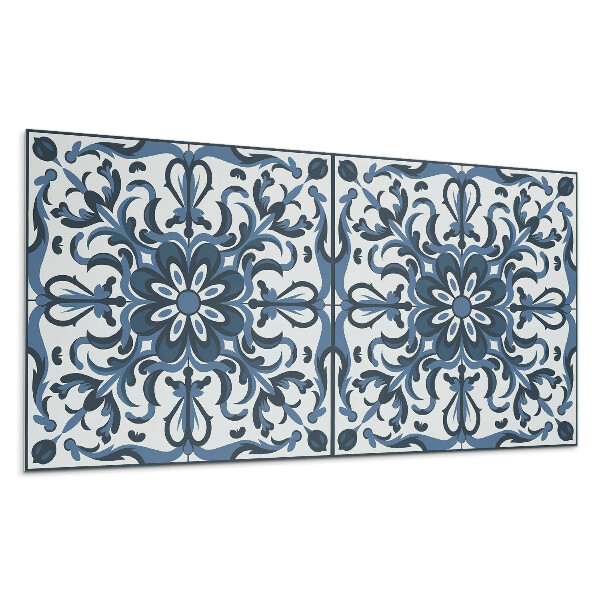 Pvc panel na stenu Kvetinový vzor s ornamentami