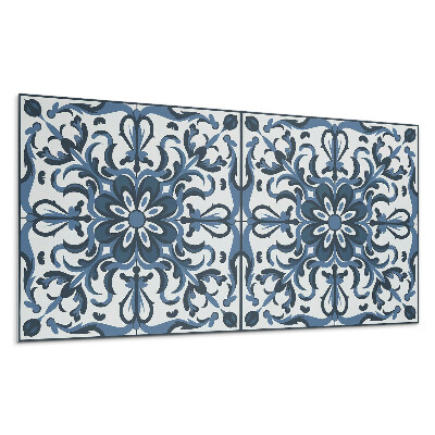 Pvc panel na stenu Kvetinový vzor s ornamentami