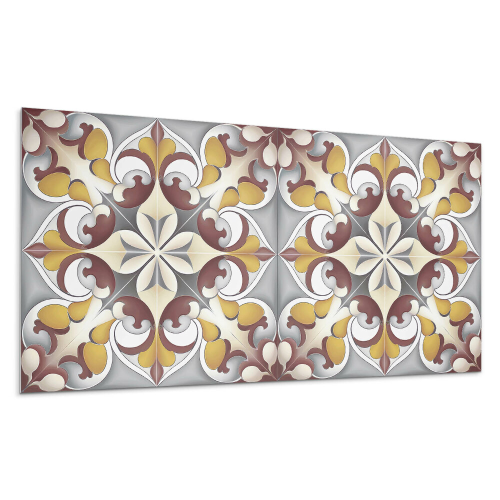 Pvc panel na stenu Kvetinový mozaikový vzor