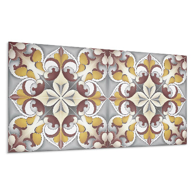 Pvc panel na stenu Kvetinový mozaikový vzor