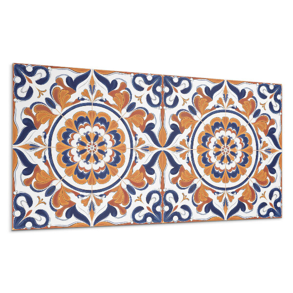 Panel na stenu Kvetinový vzor v kruhu