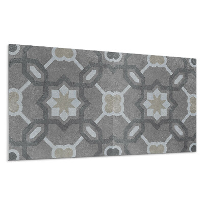 Pvc panel na stenu Geometrický vzor dlaždíc