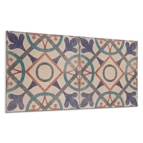 Pvc panel na stenu Geometrický vzor s kruhmi