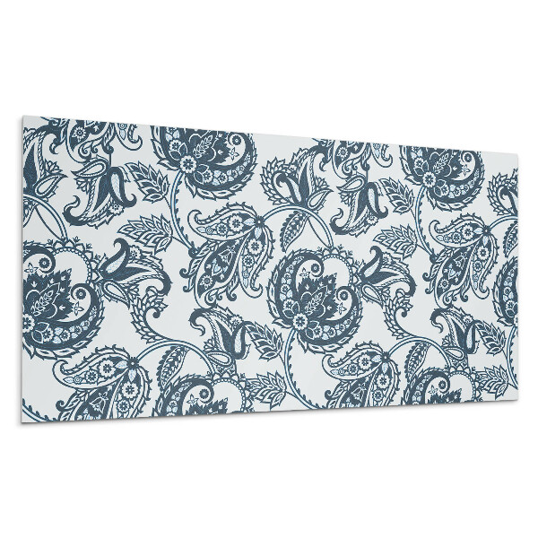 Stenový panel Rastlinný vzor s detailmi