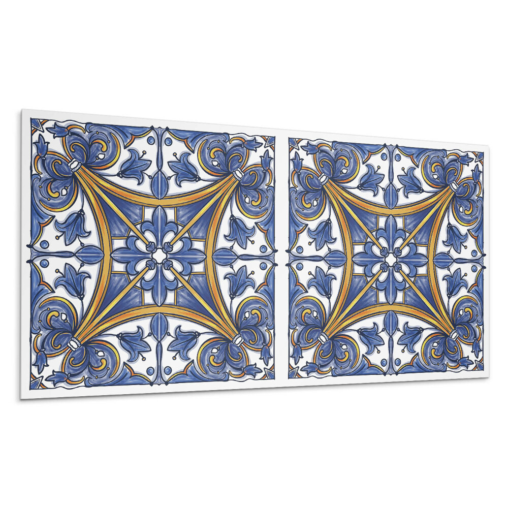 Panel na stenu Rastlinný vzor s ornamentami