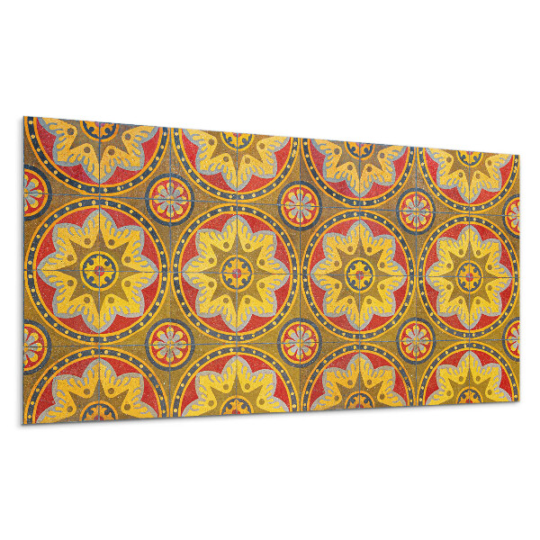 Stenový panel Vzor s kvetinovými motívmi