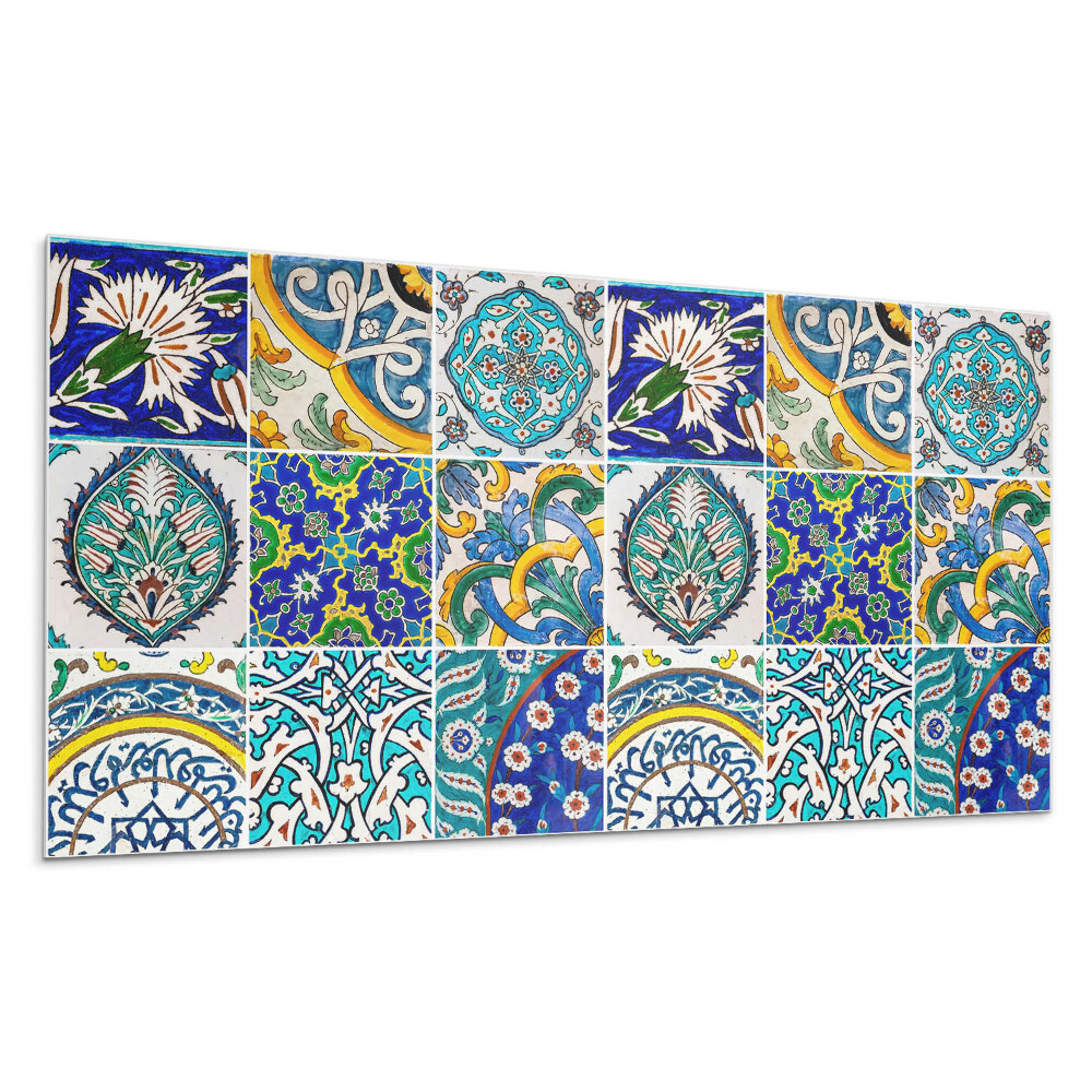 Stenový panel Keramické vzory v mozaike