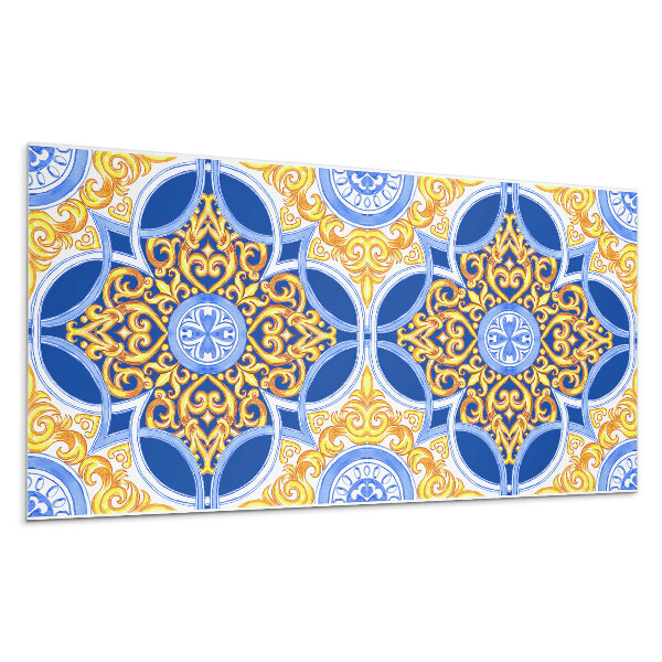 Pvc panel na stenu Dekoratívny vzor s kvetinovým motívom