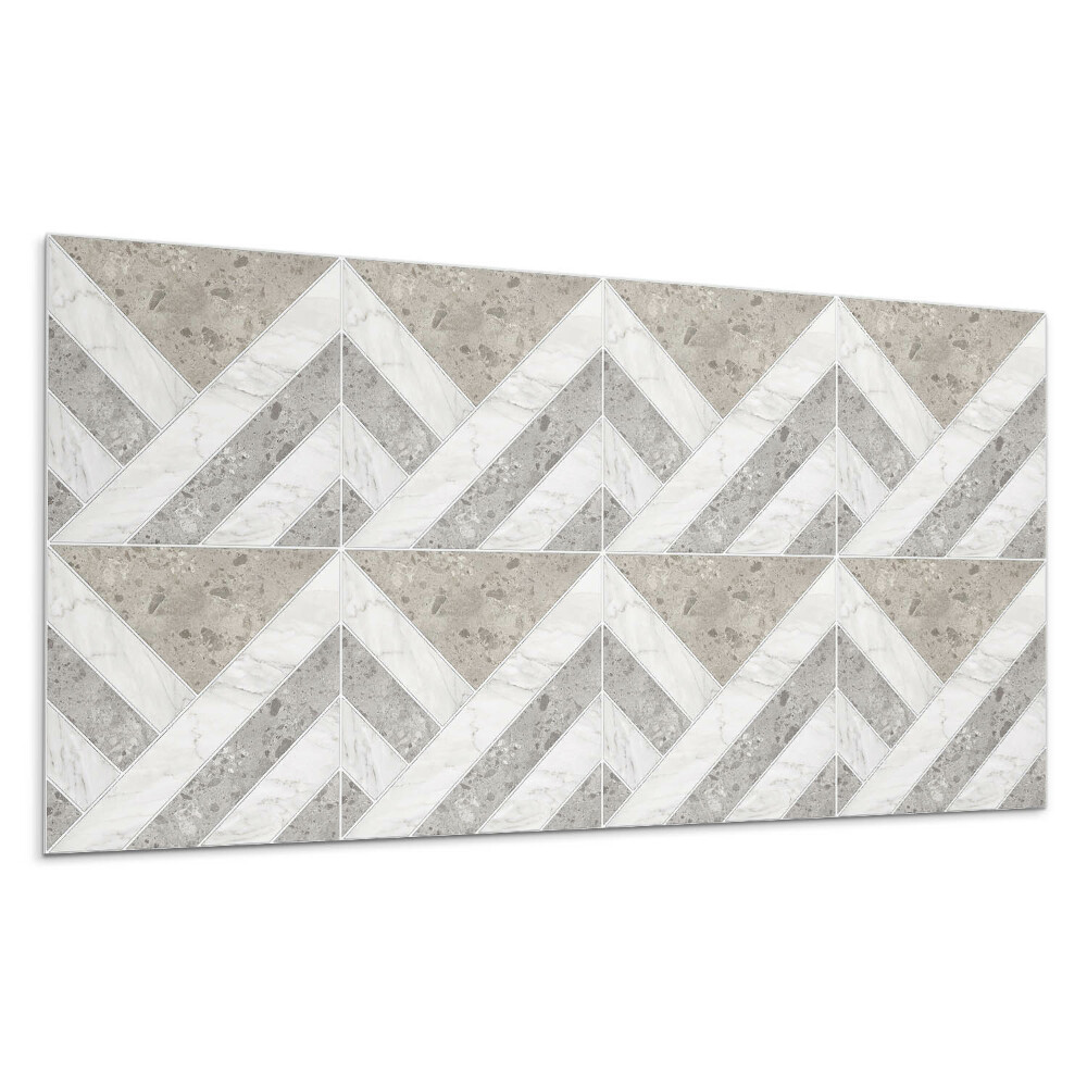 Pvc panel na stenu Geometrický vzor v dlaždiciach