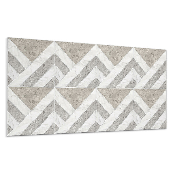 Pvc panel na stenu Geometrický vzor v dlaždiciach