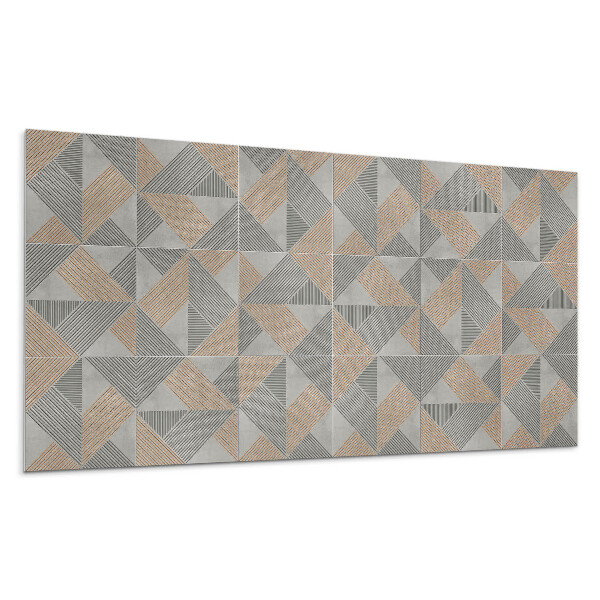 Panel na stenu Geometrický trojuholníkový vzor