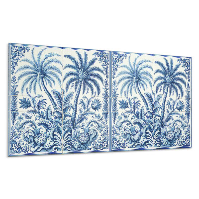 Panel na stenu Vzor tropických rastlín