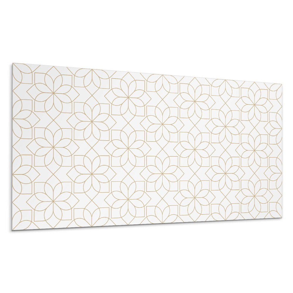 Pvc panel na stenu Geometrický kvetinový vzor