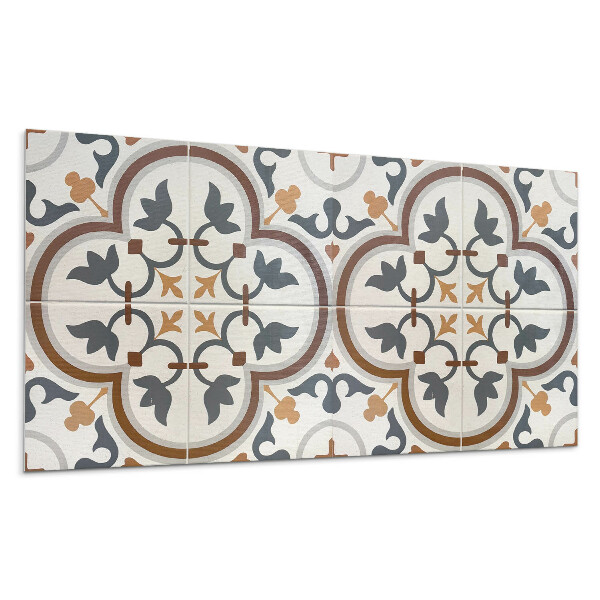 Panel na stenu Kockovaný kvetinový vzor