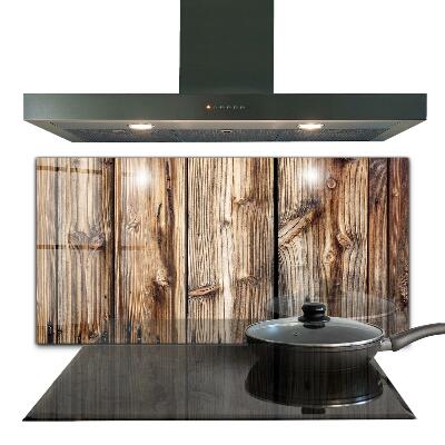 Sklo za kuchynskú linku Staré dubové drevo