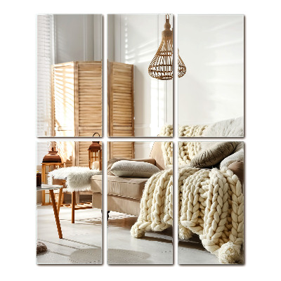 Zrkadlové obkladačky obdĺžnikové