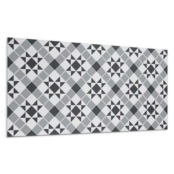 Stenový panel Geometrický vzor s hviezdami