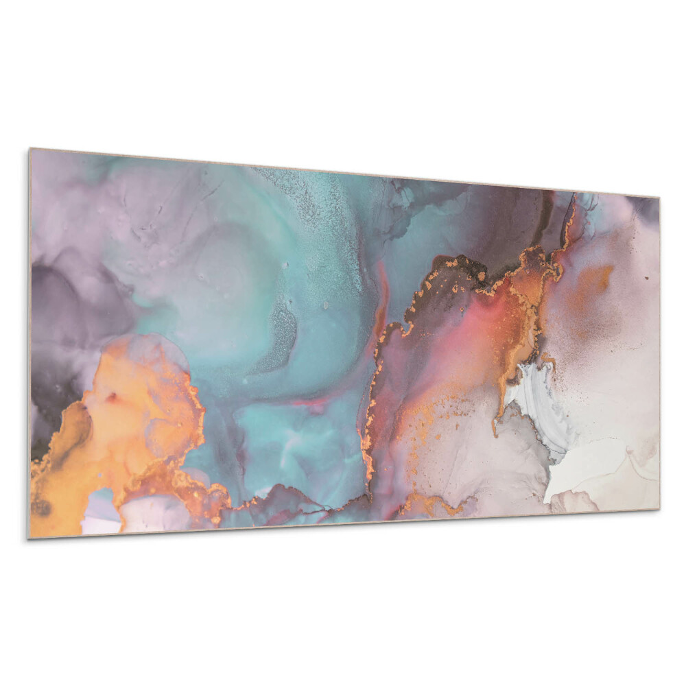 Stenový panel Abstraktné vlny a škvrny