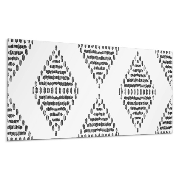 Pvc panel na stenu Diamantový vzor s čiarami