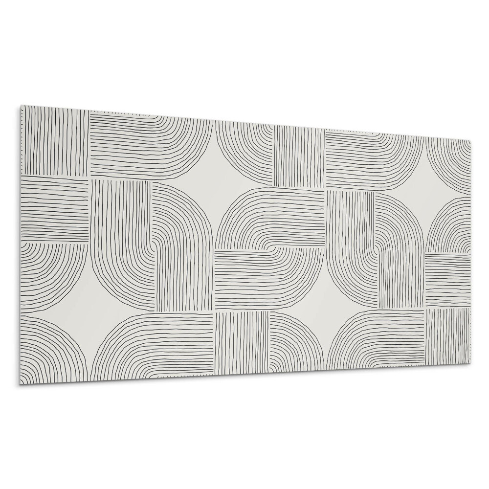 Pvc panel na stenu Geometrické čiary v rozložení