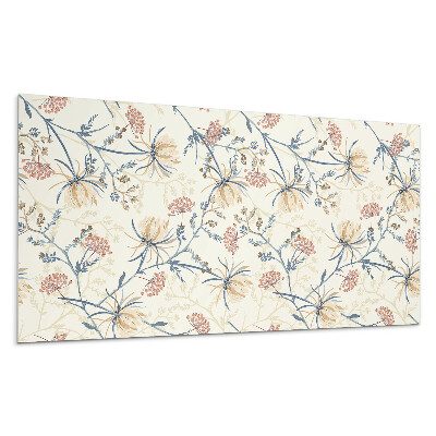 Pvc panel na stenu Kvetinový vzor na pozadí