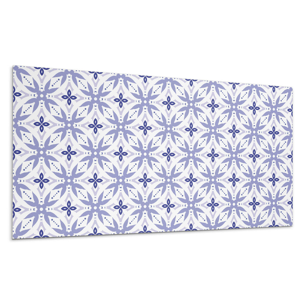 Panel na stenu Geometrický vzor s kvetmi