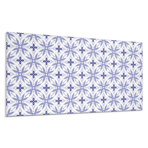 Panel na stenu Geometrický vzor s kvetmi