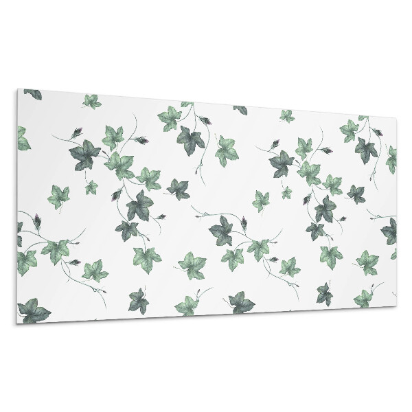 Pvc panel na stenu Listy na svetlom pozadí