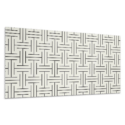 Nástenný panel PVC Geometrický kockovaný vzor
