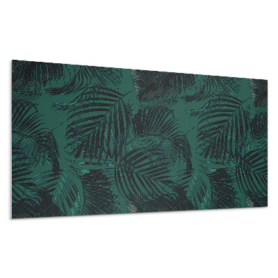 Stenový panel Palmové listy na pozadí