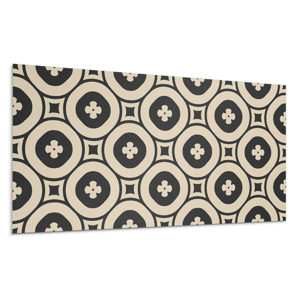 Nástenný panel PVC Geometrický vzor so štvorcami