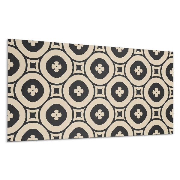 Nástenný panel PVC Geometrický vzor so štvorcami