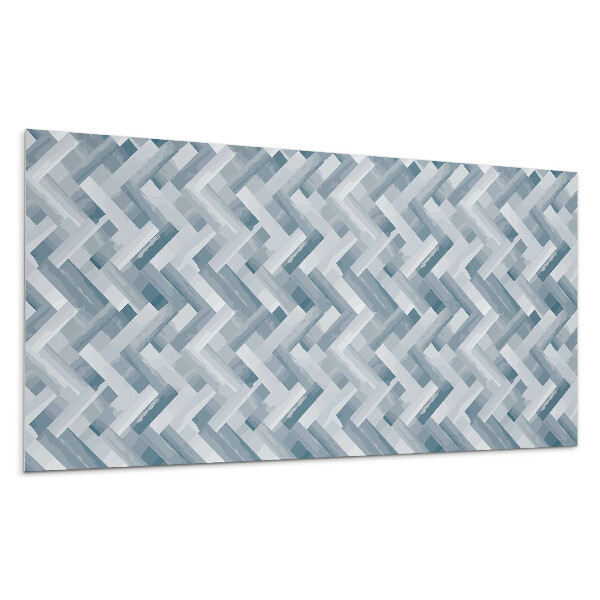 Pvc panel na stenu Cikcakový pruhovaný vzor