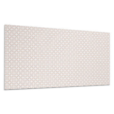 Pvc panel na stenu Vzor s kruhmi v mriežke