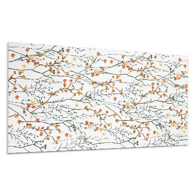 Nástenný panel PVC Kvetinový vzor na pozadí