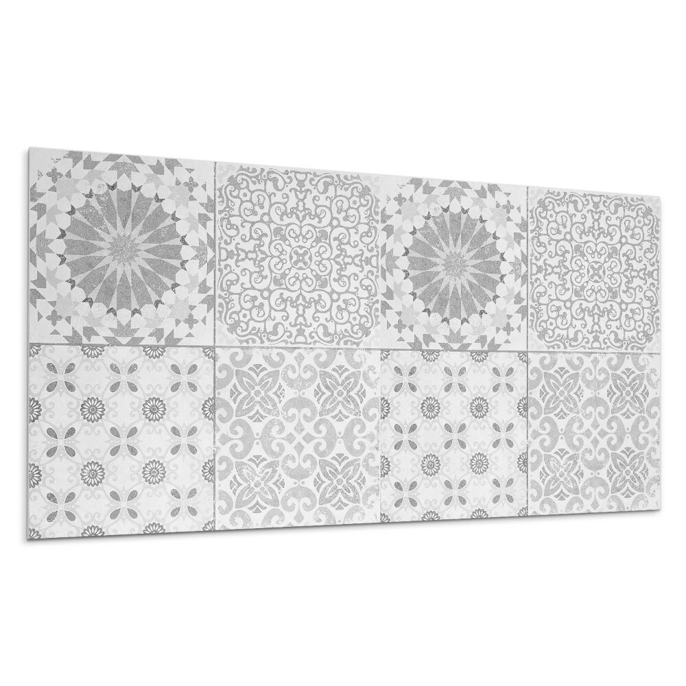 Panel na stenu Geometrické a kvetinové vzory