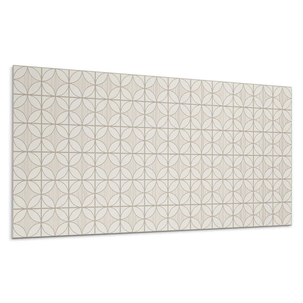 Pvc panel na stenu Geometrický vzor s kruhmi