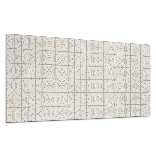 Pvc panel na stenu Geometrický vzor s kruhmi