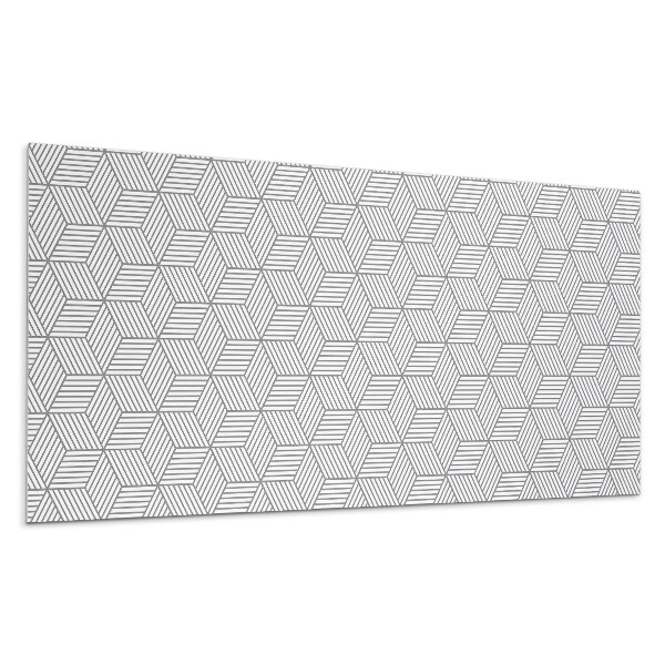 Stenový panel Šesťuholníkový listový vzor