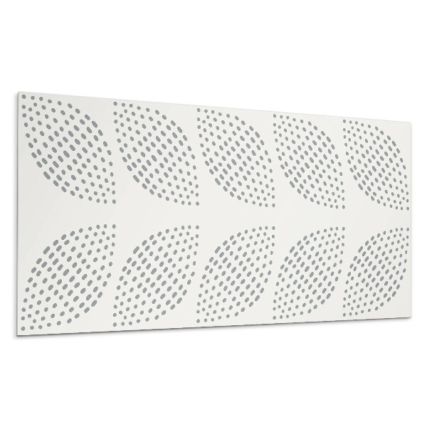 Nástenný panel PVC Vzor listov s bodkami