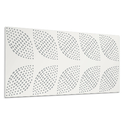 Nástenný panel PVC Vzor listov s bodkami
