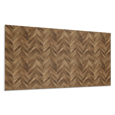 Pvc panel na stenu Vzor rybej kosti na doske