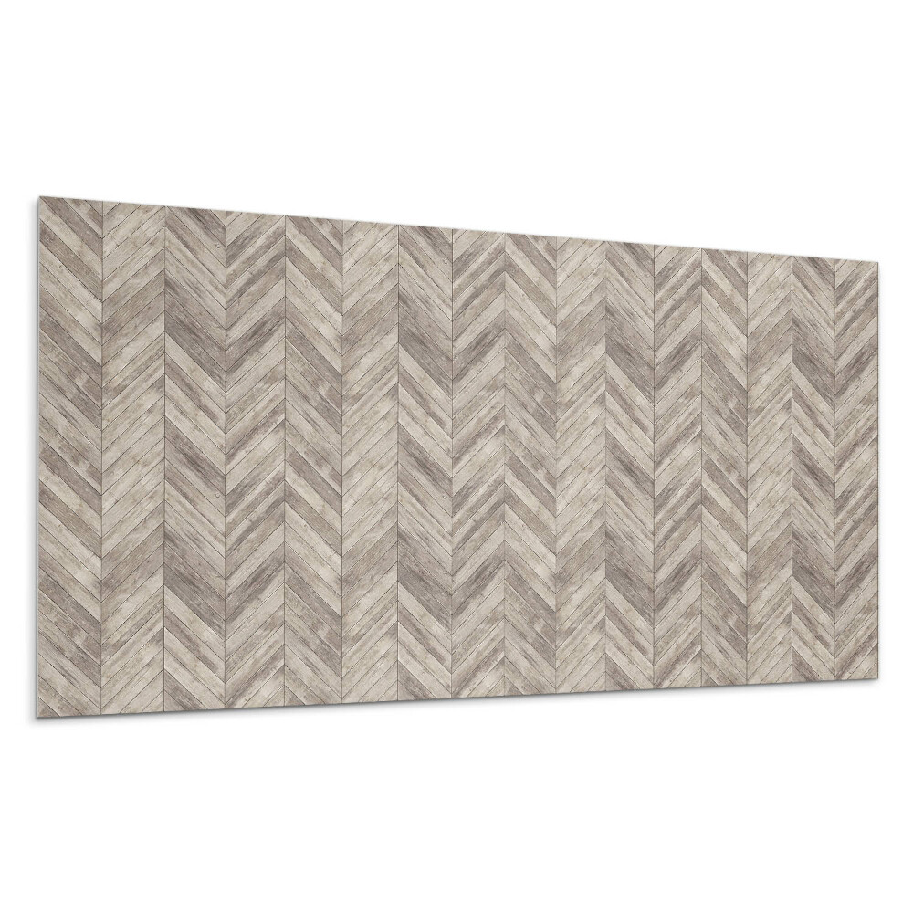 Nástenný panel PVC Vzor rybej kosti na doske