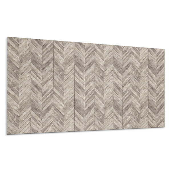 Nástenný panel PVC Vzor rybej kosti na doske