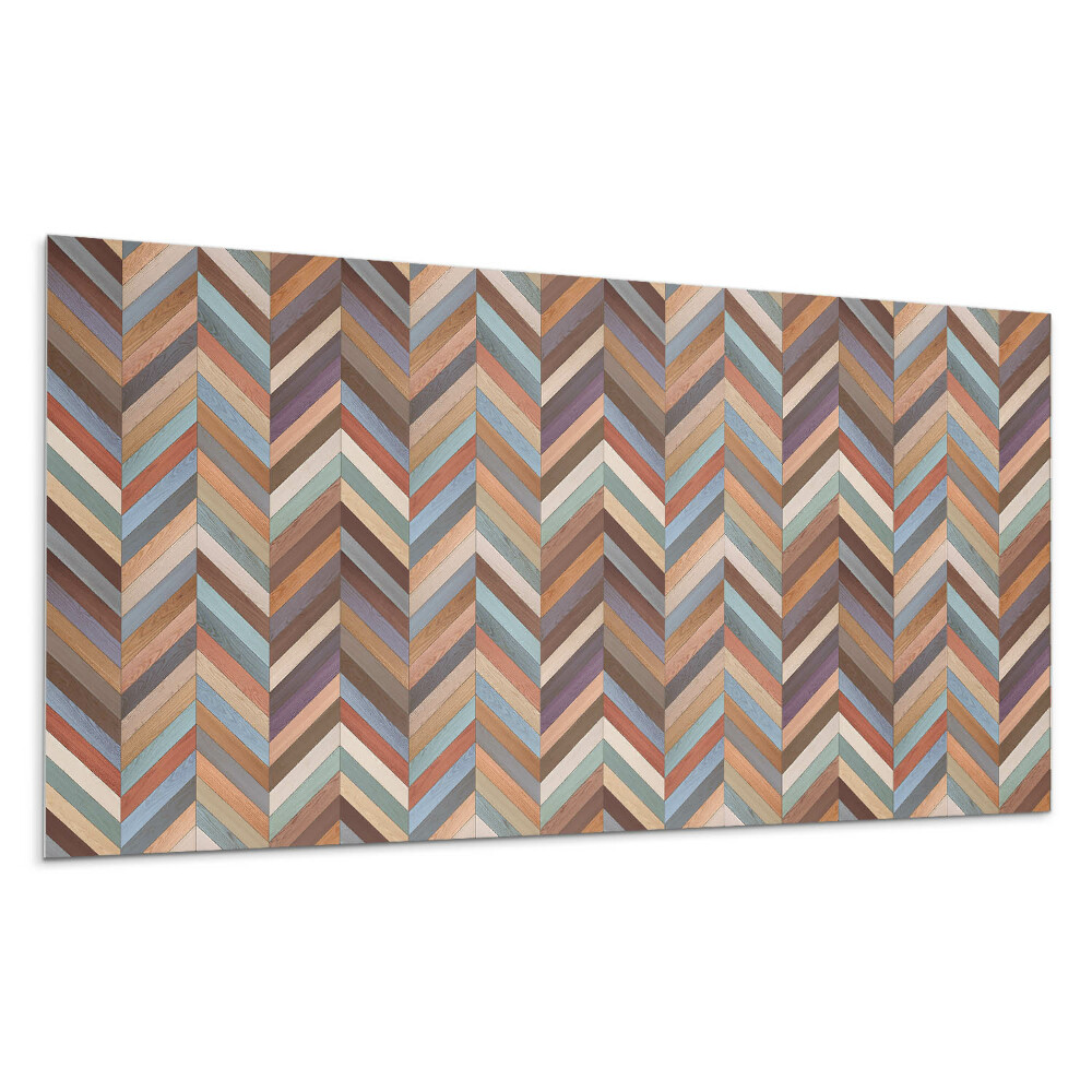 Panel na stenu Vzor dreva rybej kosti