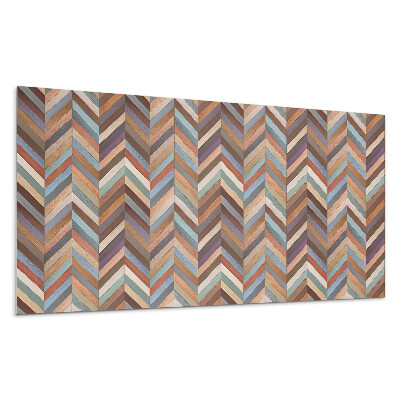 Panel na stenu Vzor dreva rybej kosti