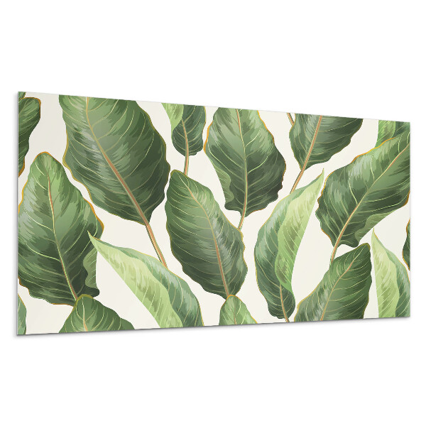 Pvc panel na stenu Listy v tropickom štýle