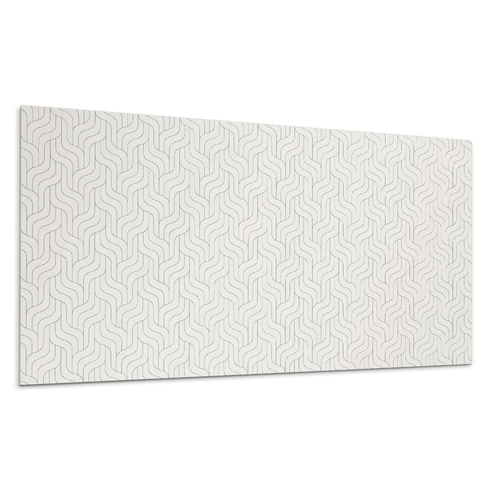 Panel na stenu Vlny v geometrickom usporiadaní